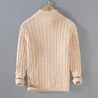 Cotton Cable Sweater