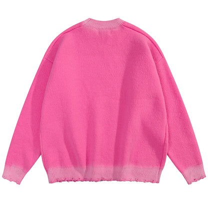 Pink Sweater Pullover
